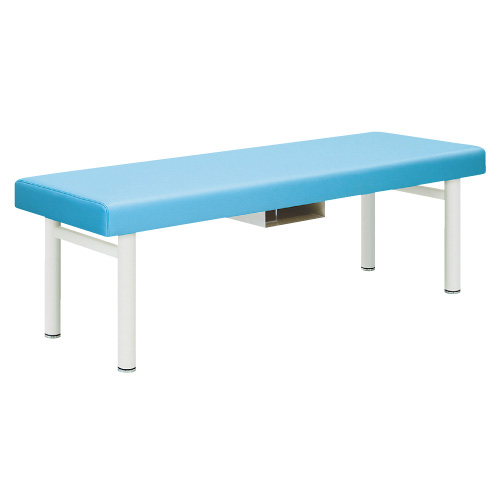 心電図検査台 ｼﾝﾃﾞﾝｽﾞｹﾝｻﾀﾞｲ TB-418(70X190X70CM)【1台単位】(23-5894-00) ビニルレザー白