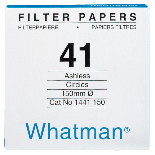 ワットマン定量濾紙 Ｎｏ．４０ ﾜｯﾄﾏﾝﾃｲﾘｮｳﾛｼNO.40(23-5937-04)1440-125(125MM)100ｲﾘ