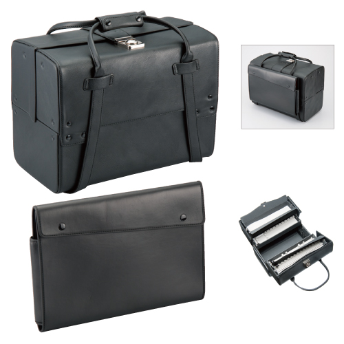 ドクターバッグＧ型 210064(ｸﾛ)ﾄﾞｸﾀｰﾊﾞｯｸﾞGｶﾞﾀ(23-6038-00)(松吉医科器械)[個]