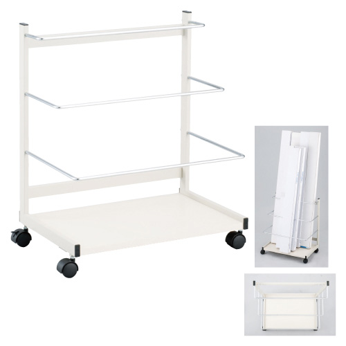 カテーテルボックスワゴン（ＫＷ－２） KW-2ﾜｺﾞﾝ ｶﾃｰﾃﾙﾎﾞｯｸｽﾜｺﾞﾝ(KW-2)(23-6040-00)【松吉医科器械】[1台単位]