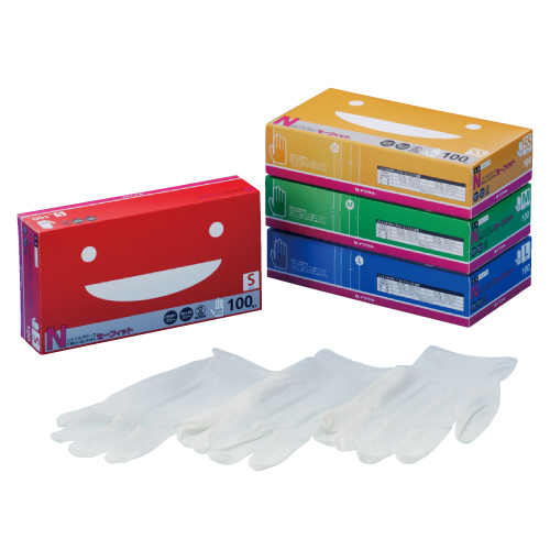 ニトリルグローブ セーフィット(23-6110-02)(松吉医科器械)[箱]
