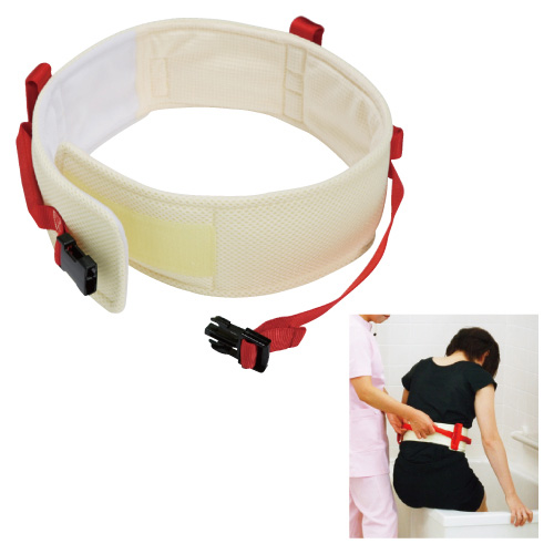 介助ベルトたすけ帯Ｏ型（入浴用） 0973(L) ｶｲｼﾞｮﾍﾞﾙﾄﾀｽｹﾀｲOｶﾞﾀ(23-6255-01)【特殊衣料】[1本単位]