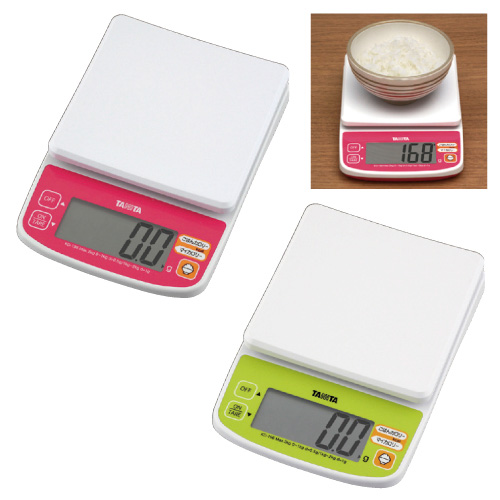 デジタルクッキングスケール ﾃﾞｼﾞﾀﾙｸｯｷﾝｸﾞｽｹｰﾙ(23-6616-00)KD-196-PK(ﾋﾟﾝｸ)