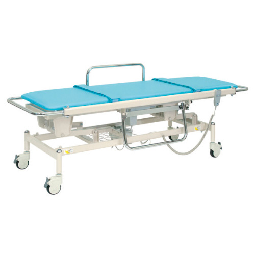 電動ストレッチャー１００ ﾃﾞﾝﾄﾞｳｽﾄﾚｯﾁｬｰ100(23-6629-00)TB-793ビニルレザーメディブルー ビニルレザーメディブルー