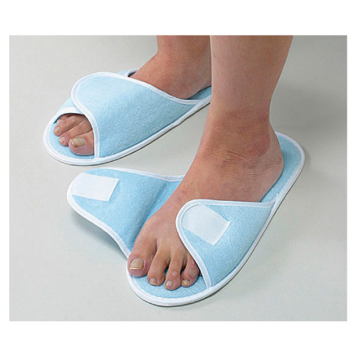 ディスポスリッパ ﾃﾞｨｽﾎﾟｽﾘｯﾊﾟ(23-6699-00)090971(ﾌﾞﾙｰ)