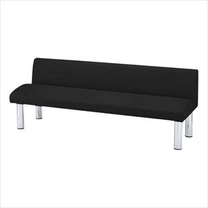 ロビーチェア HKZ-18A(180X59X65CM ﾛﾋﾞｰﾁｪｱ フォレストグリーン(23-6717-00-02)【ニシキ工