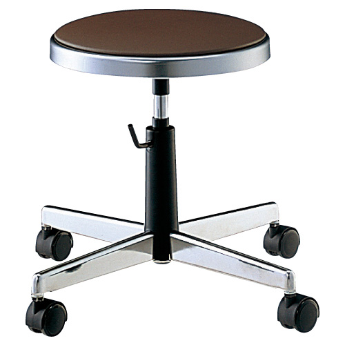 導電チェア TD-E24 ﾄﾞｳﾃﾞﾝﾁｪｱ ダークブラウン(23-6833-00-02)【ノーリツイス】[1台単位]