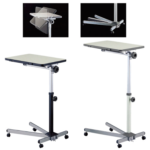 ミニテーブル MN2-G(ｸﾞﾚｰ) ﾐﾆﾃｰﾌﾞﾙ(23-6862-01)【コムラ製作所】[1台単位](松吉医科器械)[台]