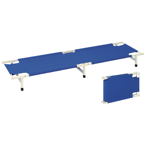 キャンバスベッド TB-794(55X180X18CM) ｷｬﾝﾊﾞｽﾍﾞｯﾄﾞ エンジ(23-6865-00-03)【高田ベッド製作所】[1台単位]