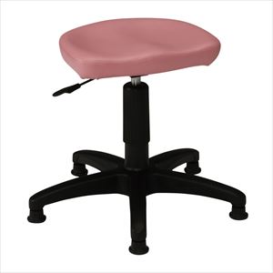 クランケチェア（固定ゴム脚タイプ） MS-31P(MS-29P) ピンク固定ゴム脚タイプピンク(MS-31P)(23-6906-