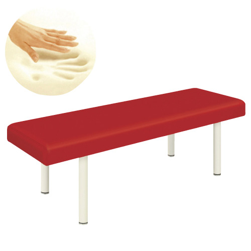 診察台 ｼﾝｻﾂﾀﾞｲ(23-6915-03)TB-994(65X180X50CM)ビニルレザー茶 ビニルレザー茶