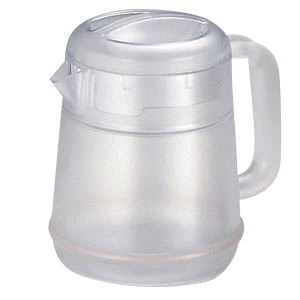 ピッチャー（ポリ製）1.3L ﾋﾟｯﾁｬｰ(ﾎﾟﾘｾｲ)(燕物産)(23-7221-01)【1個単位】(燕物産)[個]