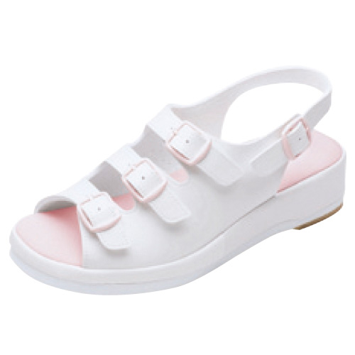 富士ゴムナース ナースサンダル コンフォート ﾅｰｽｻﾝﾀﾞﾙｺﾝﾌｫｰﾄ 270-3(ﾋﾟﾝｸ) ＬＬ（２５．０～２５．５ｃｍ）(23-7578-03-05)【1足単位】