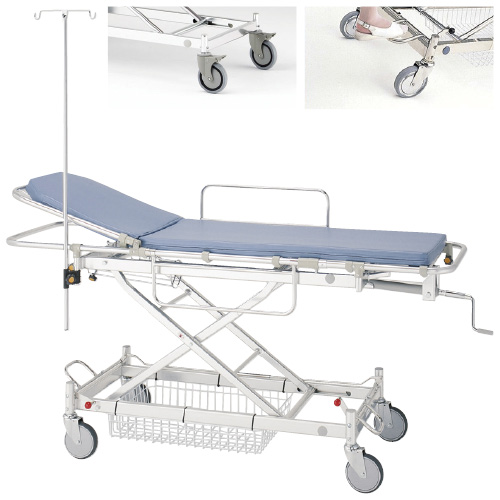 マイスコライトストレッチャー MY-LST-2D(ﾀﾞﾌﾞﾙﾛｯｸ) ﾏｲｽｺﾗｲﾄｽﾄﾚｯﾁｬｰ(23-7725-00)【松永製作所】[1台単位]