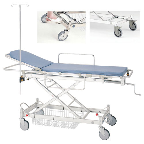 マイスコライトストレッチャー MY-LST-2T(ﾄｰﾀﾙﾛｯｸ) ﾏｲｽｺﾗｲﾄｽﾄﾚｯﾁｬｰ(23-7726-00)【松永製作所】[1台単位]