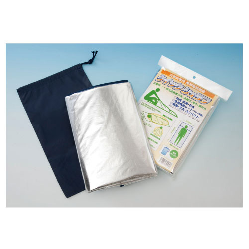 総合サービス クイックシュラフ（巾着袋付） ｸｲｯｸｼｭﾗﾌ(ｷﾝﾁｬｸﾌﾞｸﾛﾂｷ 200X105CM(23-7770-00)【30個単位】