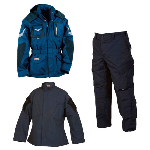 ＤＭＡＴ用防水・防寒ジャケット NT-CFR-ICE9(S) DMATﾎﾞｳｽｲﾎﾞｳｶﾝｼﾞｬｹｯﾄ ネイビー(23-7782-00-01)【1枚単位】