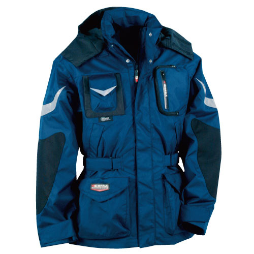 ＤＭＡＴ用防水・防寒ジャケット NT-CFR-ICE9(S) DMATﾎﾞｳｽｲﾎﾞｳｶﾝｼﾞｬｹｯﾄ ネイビー(23-7782-00-01)【1枚単位】