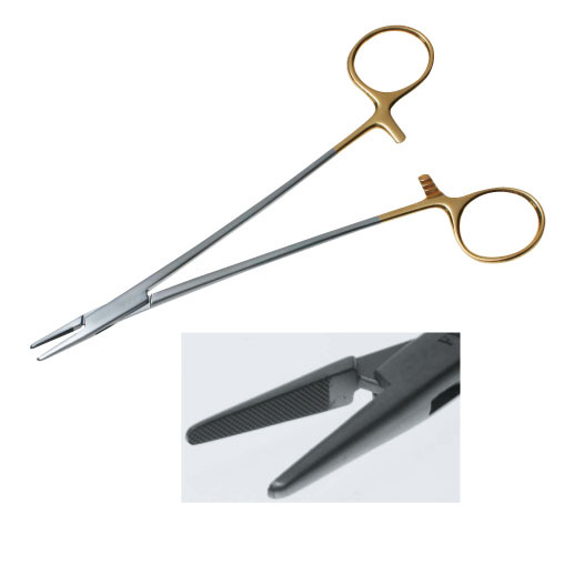 Ｔ／Ｃクライル・ウッド持針器チップ付 T/Cｸﾗｲﾙｳｯﾄﾞｼﾞｼﾝｷﾁｯﾌﾟ(23-7784-02)C009-020A(20C