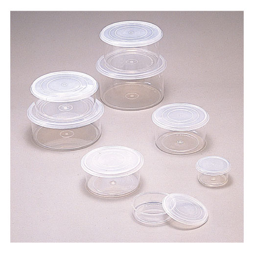 丸型サンプルケース 130M-2(700ML) ﾏﾙｶﾞﾀｻﾝﾌﾟﾙｹｰｽ(23-7798-04)【コクゴ】[1個単位](コクゴ