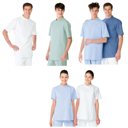 女子横掛半袖 ｼﾞｮｼﾖｺｶﾞｹﾊﾝｿﾃﾞ(23-7811-00)HO-4972(S)ブルー ブルー