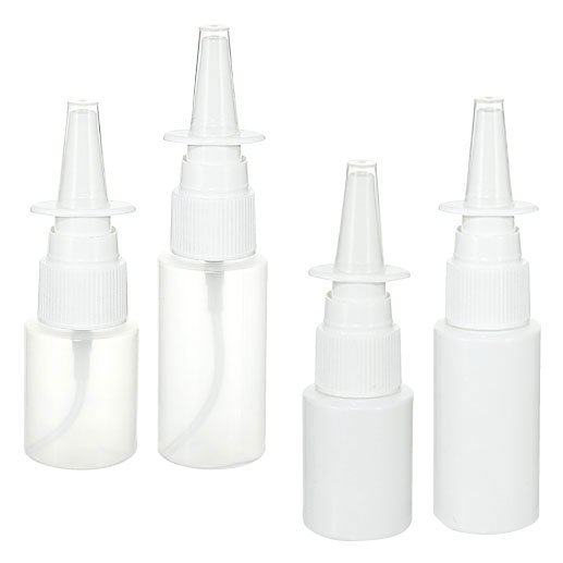 ミストボトル（鼻用）半透明・滅菌済 ﾐｽﾄﾎﾞﾄﾙ(ﾊﾅﾖｳ)ﾊﾝﾄｳﾒｲ(23-7919-04)20ML(10ﾎﾟﾝX10ﾌｸﾛｲﾘ)