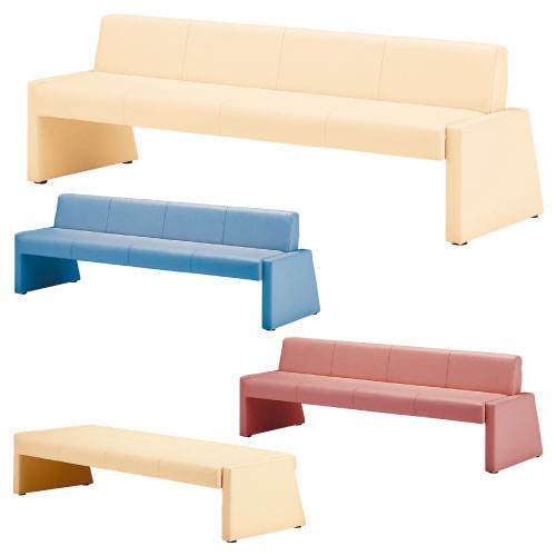 ベンチベッド（コンパクトタイプ） ﾍﾞﾝﾁﾍﾞｯﾄﾞ(ｺﾝﾊﾟｸﾄﾀｲﾌﾟ(23-7932-00)NBC-91SBブルー ブルー