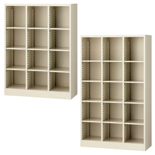 オープン書庫（３列４段） ｵｰﾌﾟﾝｼｮｺ(3ﾚﾂ4ﾀﾞﾝ)(23-7962-01)SBK-12(900X350X1200)