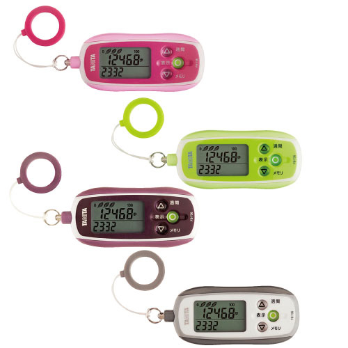 ３Ｄセンサー搭載歩数計（防犯ブザー付 3Dｾﾝｻｰﾎｽｳｹｲﾎﾞｳﾊﾝﾌﾞｻﾞ(24-2167-02)FB-736-PP(ﾊﾟｰﾌﾟﾙ)