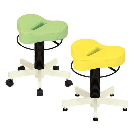 ドクターチェア（プロスツール） ﾄﾞｸﾀｰﾁｪｱ(ﾌﾟﾛｽﾂｰﾙ)(24-2244-01)TB-904-02(ｱｼﾞｬｽﾀｰﾂｷ)ビニルレザーグレー ビニルレザーグレー