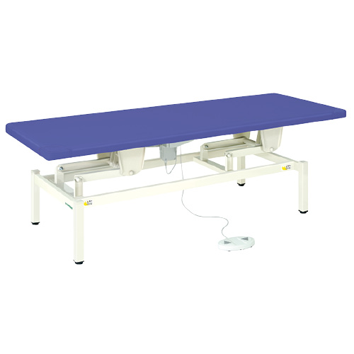 高田ベッド製作所 電動診察台（電動ライトベッド） ﾃﾞﾝﾄﾞｳｼﾝｻﾂﾀﾞｲ TB-564(W600XL1800MM) ビニルレザーメディグリーン(24-2248-02-15)【1台単位】