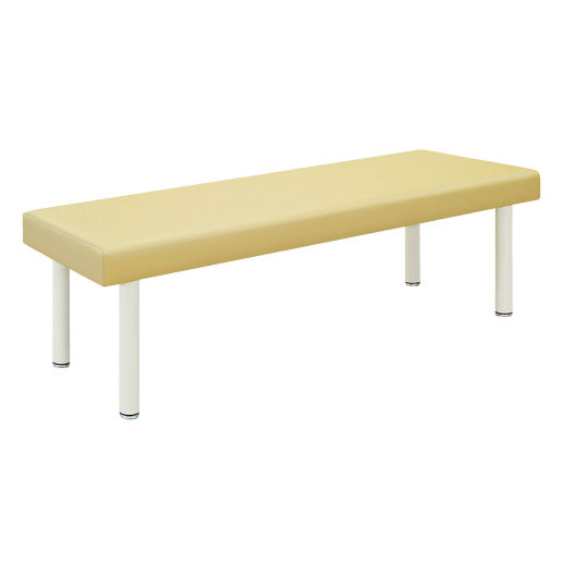 診察台 ｼﾝｻﾂﾀﾞｲ(24-2249-01)TB-585(60X180X60CM)ビニルレザーライムグリーン ビニルレザーライムグリーン