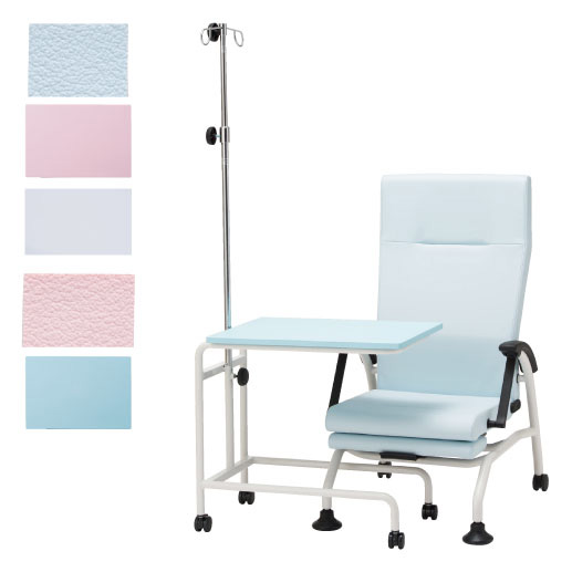 点滴用チェア ﾃﾝﾃｷﾖｳﾁｪｱ(24-2261-00)NC-NS22Lピンク ピンク