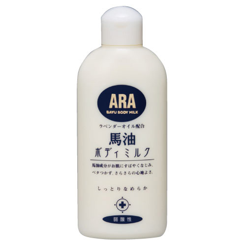 馬油ボディミルク 200ML ﾊﾞｰﾕﾎﾞﾃﾞｨﾐﾙｸ(24-2398-00)【イワツキ】[20本単位](松吉医科器械)[本]