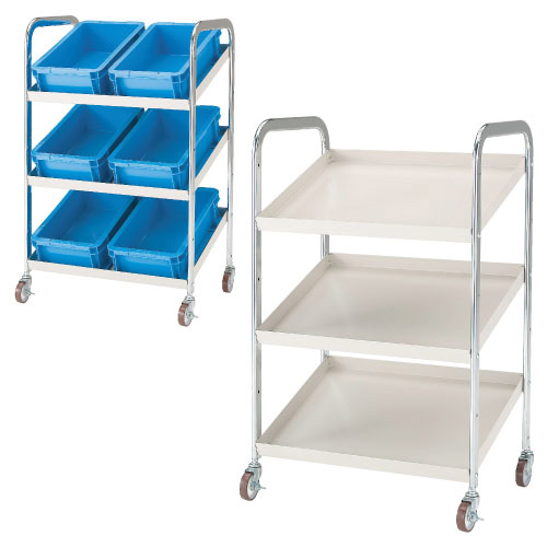 傾斜式ワゴン ｹｲｼｬｼｷﾜｺﾞﾝ(24-2444-00)KT-W(633X422X1012MM)