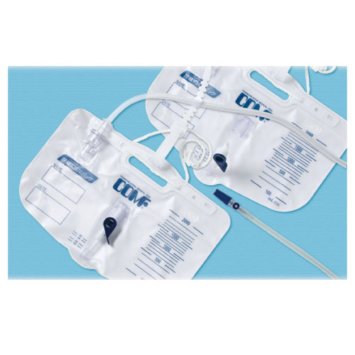 コンファ閉鎖式採尿バッグ（ショート） 800025013(2000ML10ﾏｲ ｺﾝﾌｧﾍｲｻｼｷｻｲﾆｮｳﾊﾞｯｸﾞ(24-2