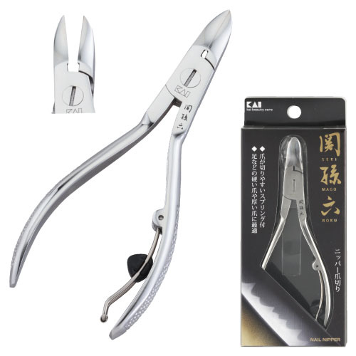 関孫六 ニッパー爪切り ｾｷﾏｺﾞﾛｸﾆｯﾊﾟｰﾂﾒｷﾘ HC-1804【1個単位】(24-2631-00)
