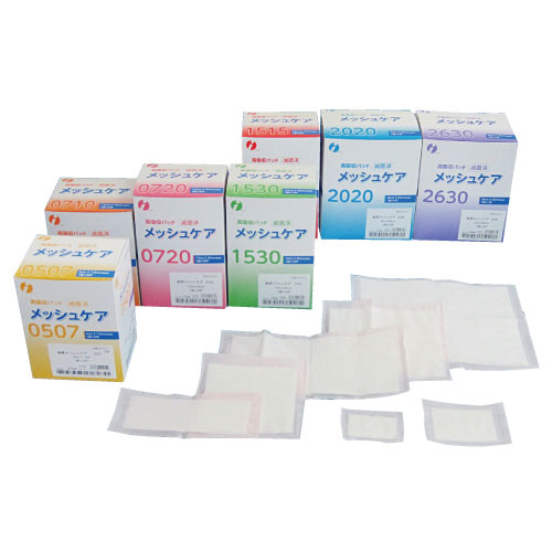 メッシュケア１５１５（滅菌） 15X15CM(30ﾏｲ) ﾒｯｼｭｹｱ(24-2659-03)【イワツキ】[1箱単位](イワツキ