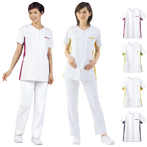 ナースパンツ ﾅｰｽﾊﾟﾝﾂ 73-1341(ﾎﾜｲﾄ)【1枚単位】(24-2918-00) Ｍ