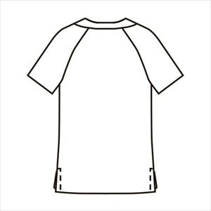 スクラブ（男女兼用）　MZ-0018　SS　エメラルドグリーンSSエメラルドグリーン【チトセ】(MZ-0018)(24-2926