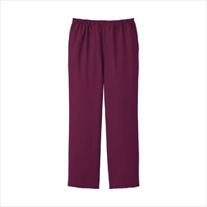 スクラブパンツ(兼用) MZ-0019(5L) ワイン5Lワイン【チトセ】(MZ-0019)(24-2927-07-09)【1単位】