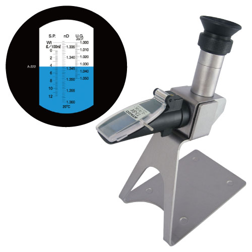 卓上血清蛋白・尿比重屈折計 ﾀｸｼﾞｮｳｹｯｻｲﾀﾝﾊﾟｸﾆｮｳﾋｼ T3-SE【1台単位】(24-2946-00)(アタゴ)[