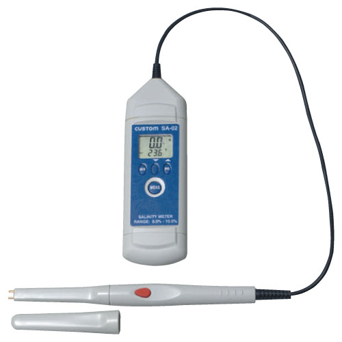 デジタル塩分計 SA-02ﾃﾞｼﾞﾀﾙｴﾝﾌﾞﾝｹｲ(24-2948-00)