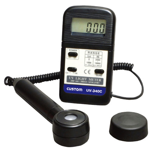 カスタム ＵＶメーター UVﾒｰﾀｰ UV-340C(24-2956-00)【1台単位】