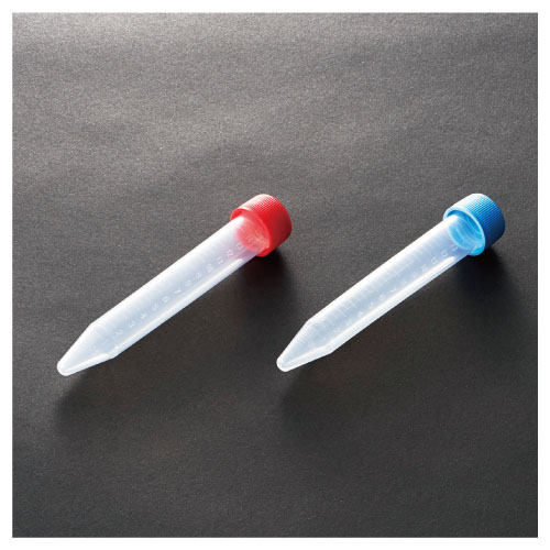 遠心管（ＰＰ）キャップ赤 15CC(25ﾎﾝX40ﾌｸﾛｲﾘ) ｴﾝｼﾝｶﾝPP(24-2977-00)【積水ポリマテック】[1梱単位]