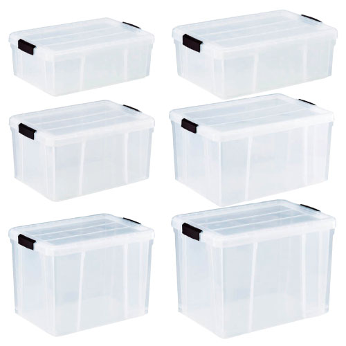 クリアライトボックス（３５Ｌ） TCR-02(360X530X270) ｸﾘｱﾗｲﾄﾎﾞｯｸｽ(35L)(24-2979-01)