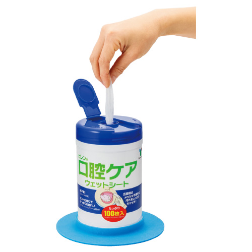 ピレン口腔ケアウェットシート（ボトル 005561(100ﾏｲｲﾘ) ﾋﾟﾚﾝｺｳｸｳｹｱｳｪｯﾄｼｰﾄﾎﾞﾄ(24-2992-