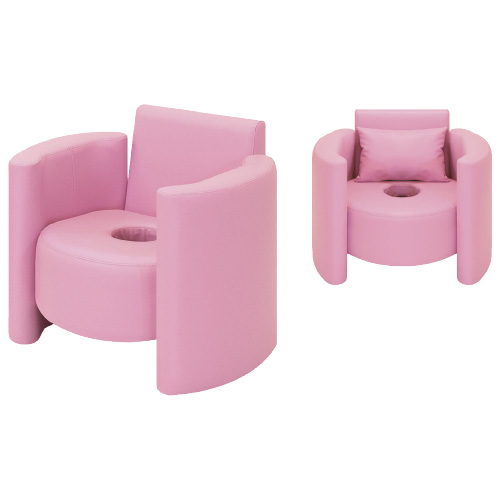 授乳ＤＸチェア TB-880 ｼﾞｭﾆｭｳDXﾁｪｱ ビニルレザーアイボリー(24-3015-00-02)【高田ベッド製作所】[1台単位]