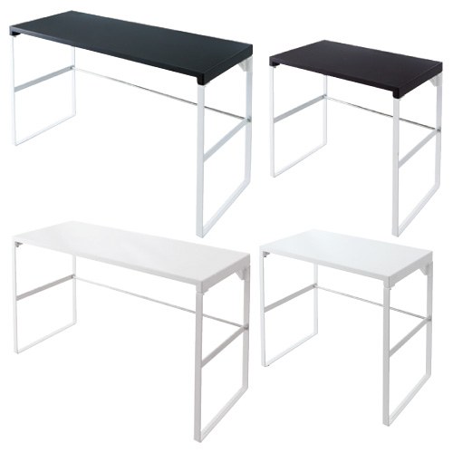 ＬＩＨＩＴＬＡＢ． 机上台（トールタイプ）５９０ｍｍ幅 ｷｼﾞｮｳﾀﾞｲ(ﾄｰﾙﾀｲﾌﾟ)590 A7336-24(ｸﾛ)(24-3047-03)【1個単位】