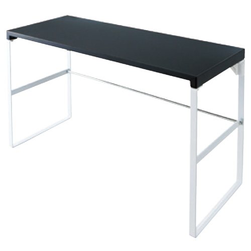 ＬＩＨＩＴＬＡＢ． 机上台（トールタイプ）５９０ｍｍ幅 ｷｼﾞｮｳﾀﾞｲ(ﾄｰﾙﾀｲﾌﾟ)590 A7336-24(ｸﾛ)(24-3047-03)【1個単位】